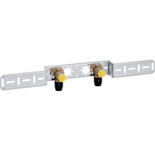 Rail de fixation pour robinetterie en applique pour l''installation de robinets