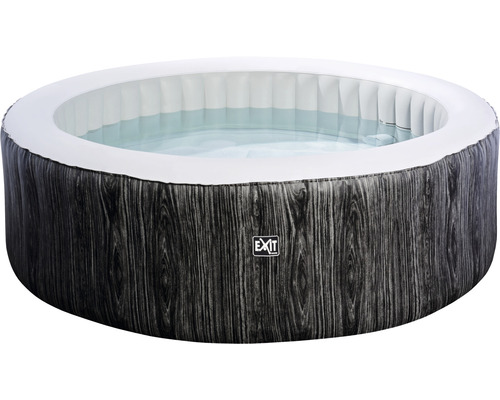 Jacuzzi gonflable aspect bois avec logo EXIT