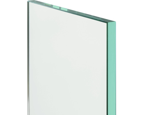 Détail d''une plaque de verre clair