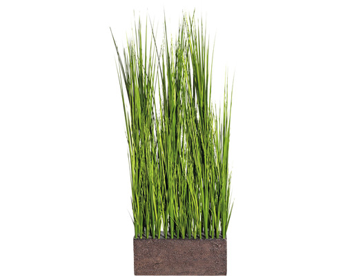 Plante artificielle cloison herbe hauteur : 85 cm vert
