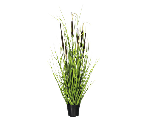 Plante artificielle touffe d'herbes hauteur : 120 cm vert