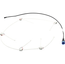 Guirlande lumineuse avec câble et éléments de connexion