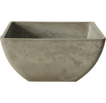 Quadratische Pflanzschale aus Stein