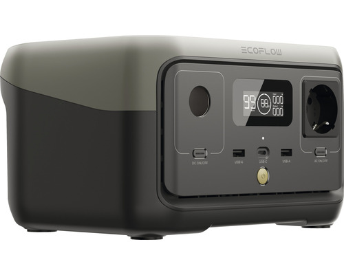 Ecoflow Powerstation mit USB-A, USB-C und AC-Anschlüssen