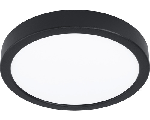 Plafonnier extérieur LED acier/plastique IP44 20,5W 2400 lm 3000 K blanc chaud hxØ 30x285 mm Agrolis 2 noir