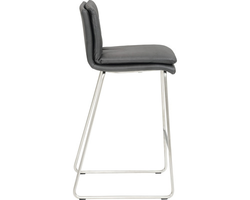 Chaise de bar Mayer Sitzmöbel 1231 48,5 x 51,5 x 90 cm acier inoxydable/anthracite 1231_K4_30487 Chaise de bar Mayer Sitzmöbel 1231 48,5 x 51,5 x 90 cm acier inoxydable/anthracite 1231_K4_30487