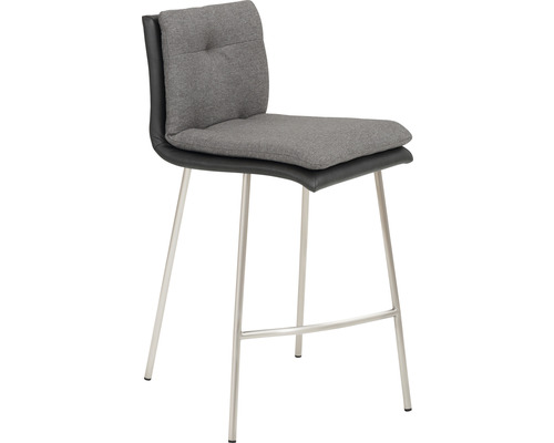 Chaise de bar Mayer Sitzmöbel 1231 48,5 x 51,5 x 90 cm acier inoxydable ,gris