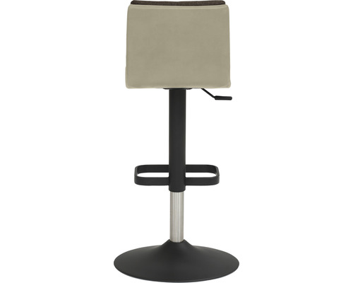 Barhocker mit Fußstütze und Höhenverstellung