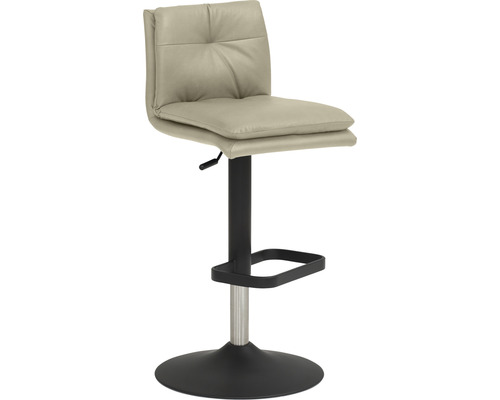 Höhenverstellbarer Barhocker mit Fußstütze
