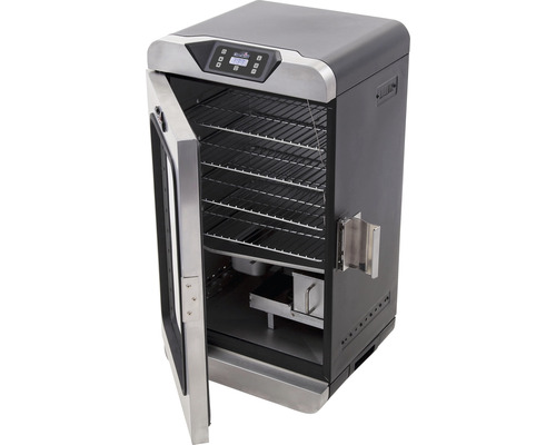 Fumoir électrique avec commande numérique et plusieurs grilles