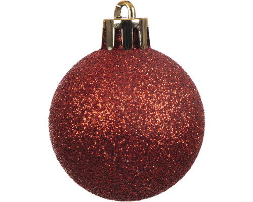 Boule de Noël scintillante