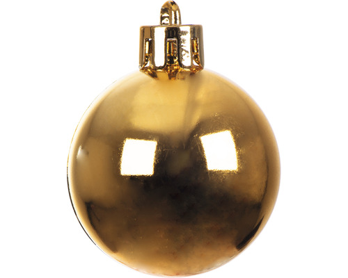 Boule de Noël dorée
