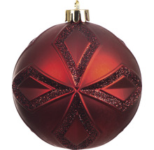 Boule de Noël avec décor