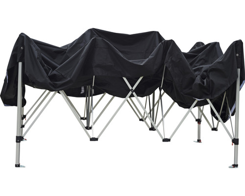 Tente pliante avec couverture et cadre en métal