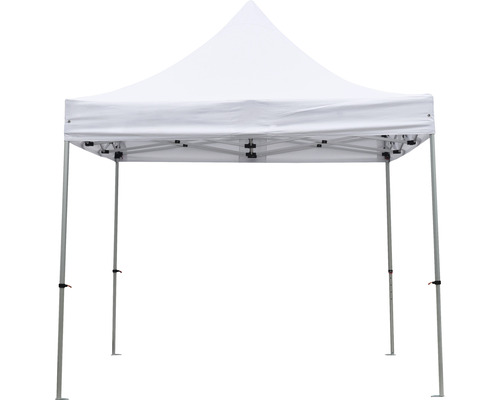 Faltpavillon mit Stahlgestell und Textildach