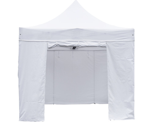 Weißes Faltzelt