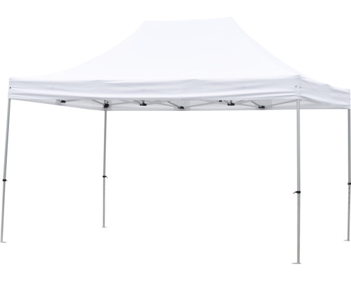 Weißes Faltzelt für den Außenbereich