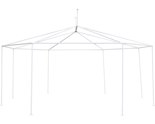 Gerüst eines Gartenpavillons