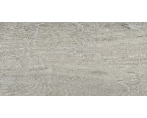 Dalle de terrasse en grès cérame fin FLAIRSTONE Wood Light Grey bord rectifié 81 x 40,5 x 2 cm