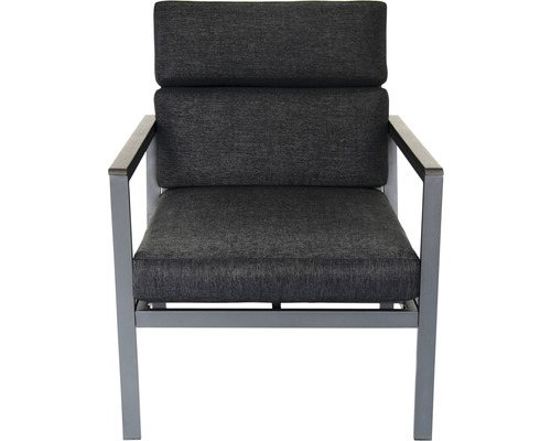 Fauteuil rembourré avec cadre métallique pour l''extérieur