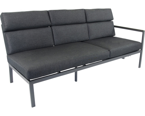 Banc de jardin avec coussins