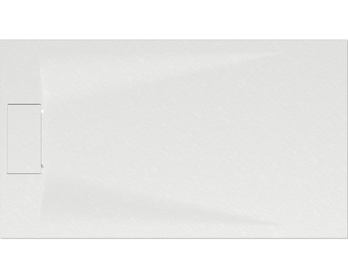 Duschwanne BREUER Lite Line 140 x 90 x 2,6 cm weiß matt strukturiert 1939011000186 Duschwanne aus Mineralguss mit Ablauf