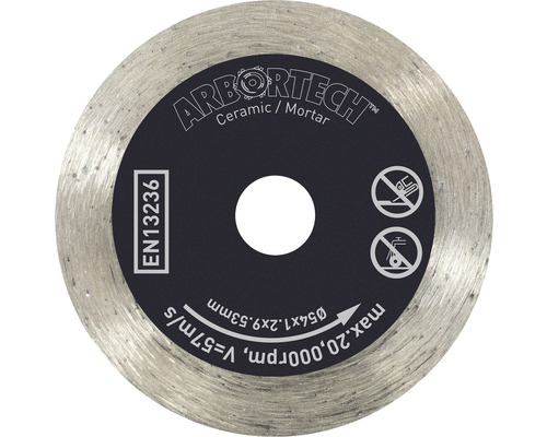 Mini disque à tronçonner Arbortech 54mm x 1.2mm Mini Diamond Disc