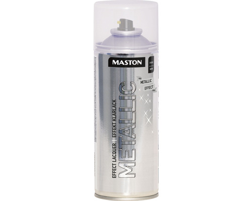 Peinture en bombe aérosol Maston metallic incolore 400 ml-0