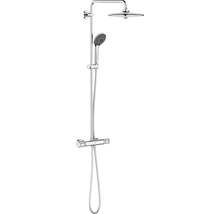 Colonne de douche avec thermostatique bain/douche chrome Grohe Vitalio Joy  System 260, Colonne de douche