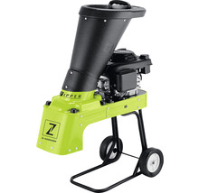 Gartenhäcksler mit Rädern für den Transport