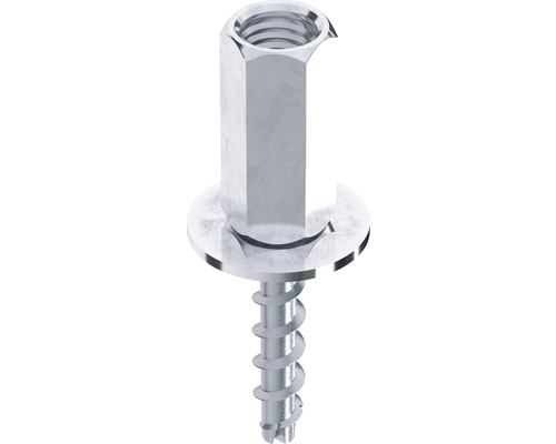 Schraube mit Mutter und Unterlegscheibe