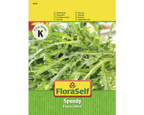 Roquette 'Speedy' FloraSelf semences non-hybrides semences de salade