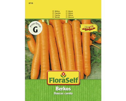 Carotte 'Berkos' FloraSelf semences de légumes hybrides F1
