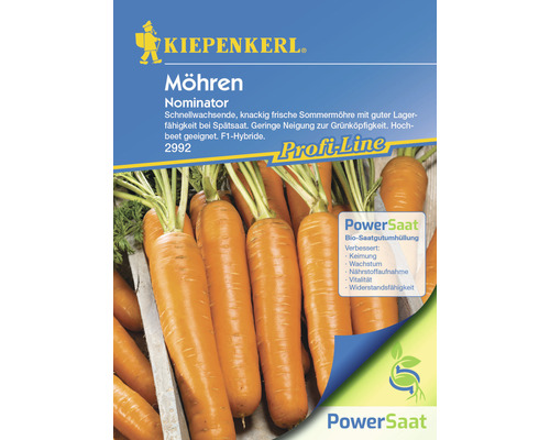 Carotte Nominator Kiepenkerl PowerSaat graines de légumes hybrides