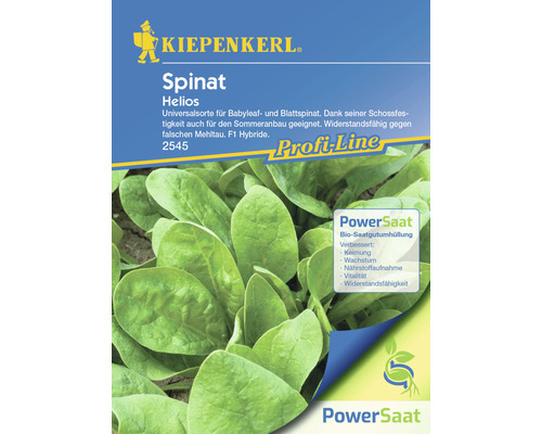 Spinat Helios Kiepenkerl PowerSaat Hybrid-Saatgut Gemüsesamen