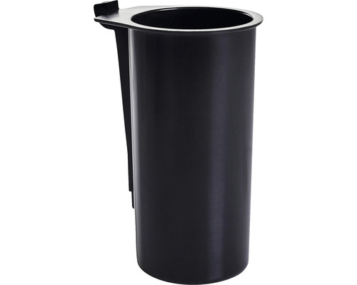 Boîte de rangement pour outils longs Industrial Ø 50 mm 114 x 59 x 77 mm noir Seau noir pour ranger les outils de jardin