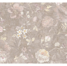 Papier peint à motif floral