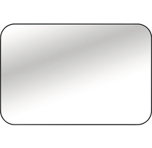 Miroir de salle de bains miroir Cordia TENDER LINE 80 x 100 cm noir