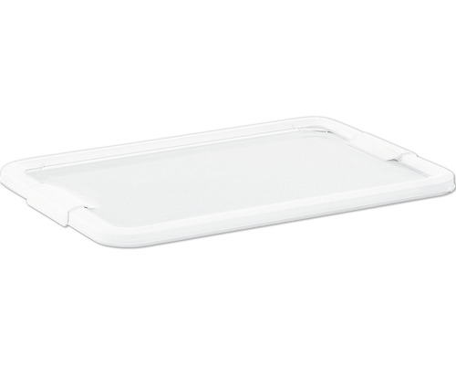 Couvercle blanc pour boîte de rangement