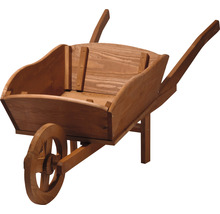 Brouette en bois pour le jardin
