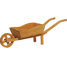 Brouette en bois pour le jardin