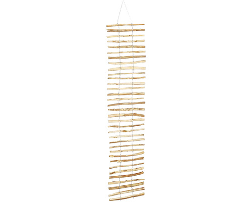 Décoration en bâtons de bois à suspendre