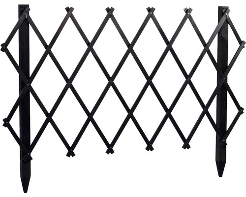 Ausziehbarer Gartenzaun aus Holz