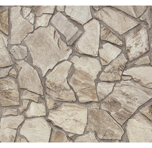 Vliestapete 3893-43 Elements II Bruchstein braun beige