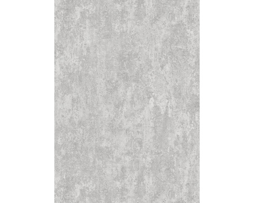 Papier peint intissé 10273-31 Casual Chique aspect pierre gris clair Papier peint avec structure d''enduit