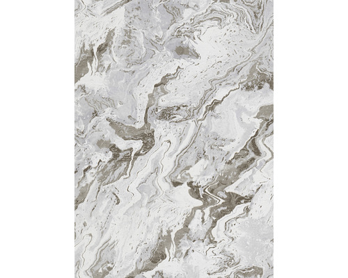 Papier peint intissé 10318-10 Evolution aspect pierre gris Papier peint avec aspect marbré