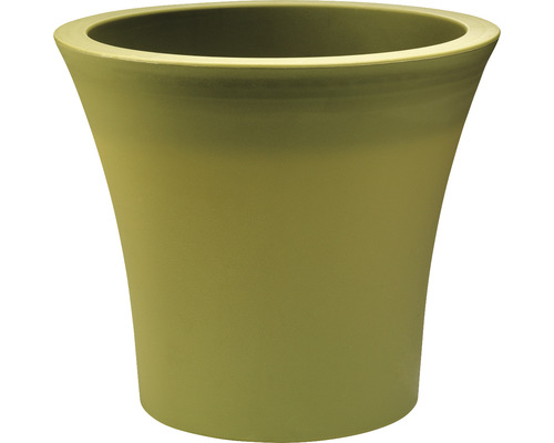 Pot de fleurs Lafiora City plastique Ø 40 cm h 38 cm vert