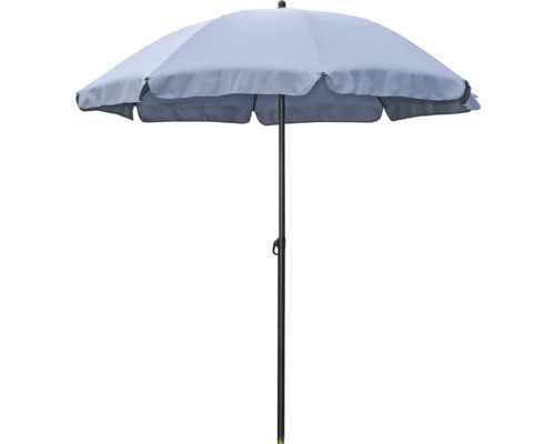 Parasol Soluna Ø 180 cm bleu gris