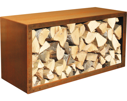 Kaminholzregal Palatino Woodpecker PRO 100 x 40 x 50 cm braun