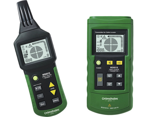 Kabelortungsgerät mit Sender und Empfänger